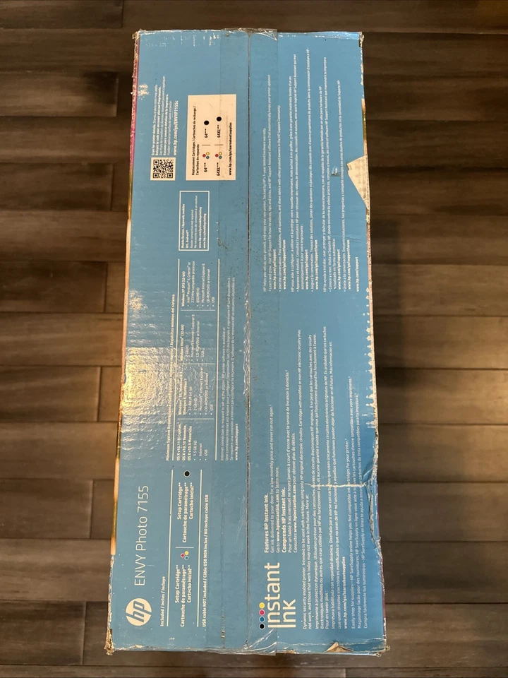 HP ENVY Photo 7155 Wireless All-in-One Color Thermal Inkjet Photo Printer - Image 4 of 4