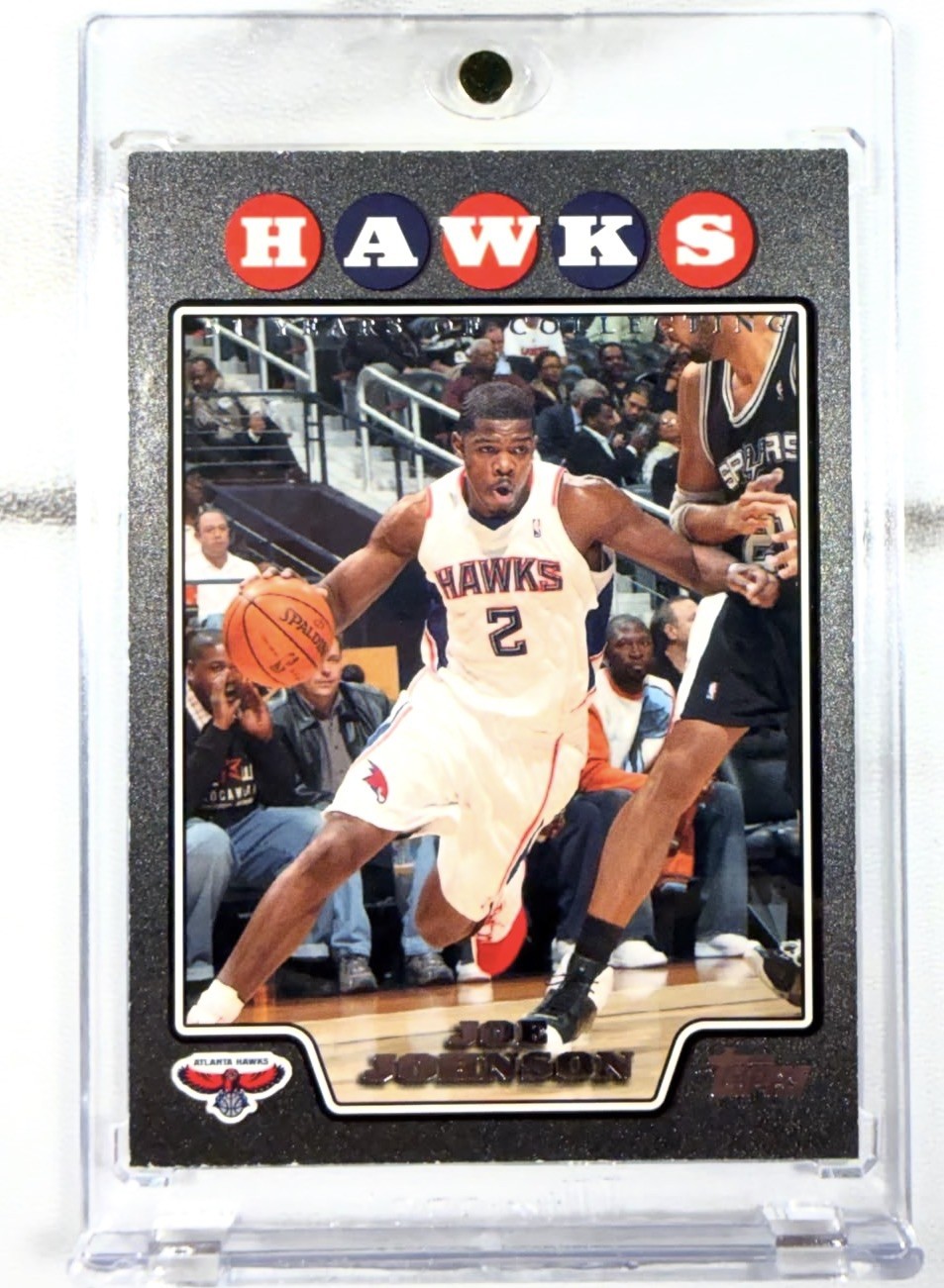 2008-09 Topps Black 44/51 Joe Johnson #2 