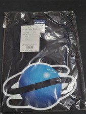 Sega Saturn Logo T-Shirt Black XL 2010 Brand New Factory Sealed Japan Import