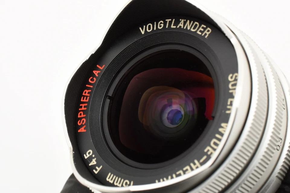 [EXCELENTE COMO NUEVO en Caja] Voigtlander SUPER WIDE-HELIAR 15mm F/4.5 ASPH 15mm Buscador JAPÓN Foto 2 de 4