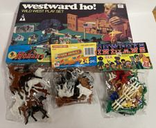 Westward Ho Wild West play Set 80's