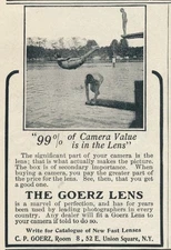 Magazine Ad - 1903 - Goerz Lens - New York