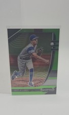 2020 Panini Prizm Draft Picks - Justin Lange #PDP34 Lime Green Prizm /75 (RC)