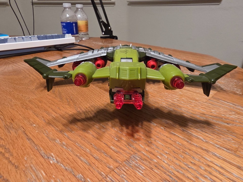 Hasbro Transformers Cybertron Ultra Class JETFIRE Rare Working Action ...