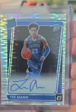 2021-22 Panini Donruss Optic - Rated Rookie Tre Mann #168 Pulsar Prizm...