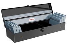 115PCS Drill Bit Index Box, Empty Metal Case Excluding Drill Bits 