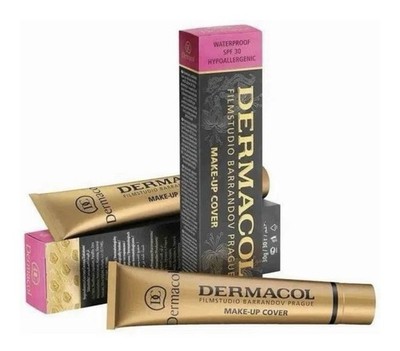 Authentic Dermacol Make Up Cover Foundation 215 Waterproof SPF 30 Expired C1