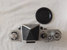 Nikon F Camera Body Chrome S :6403xxx w/ Nippon Kogaku Eye Level Prism Finder