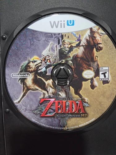 The Legend of Zelda: Twilight Princess HD (Wii U, 2016) Disc Only *Tested*