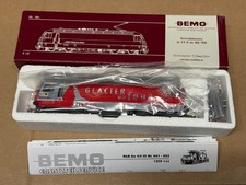 Bemo H0m 1259 141 Ge 4/4 III 651 Glacier in Tour 75 Jahre Jubiläum *OVP*Sammler*