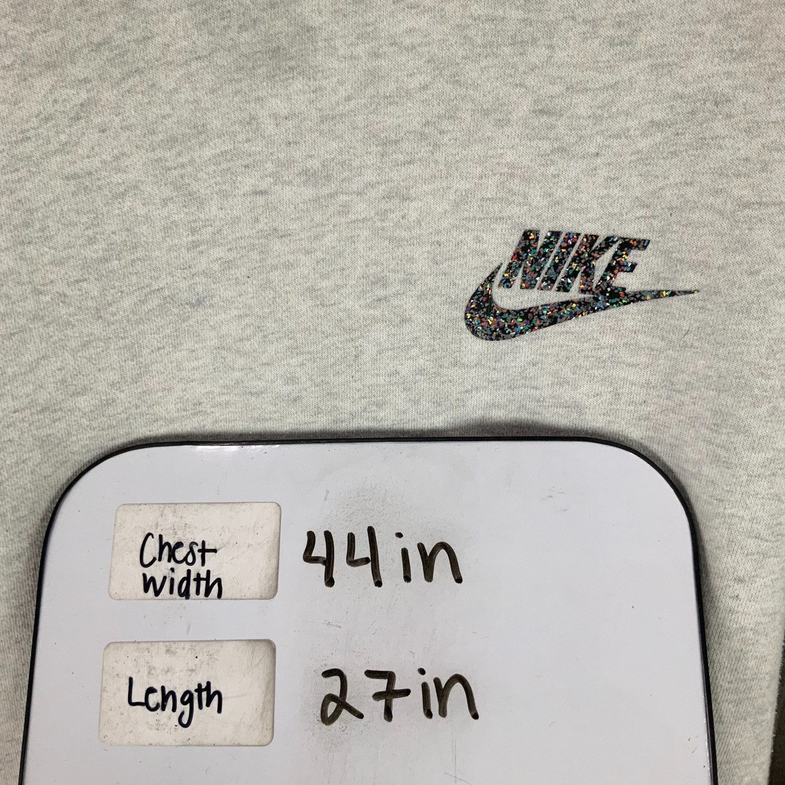 OFF WHITE X NIKE Felpa pullover girocollo manica lunga Nike Off White taglia M con stampa logo