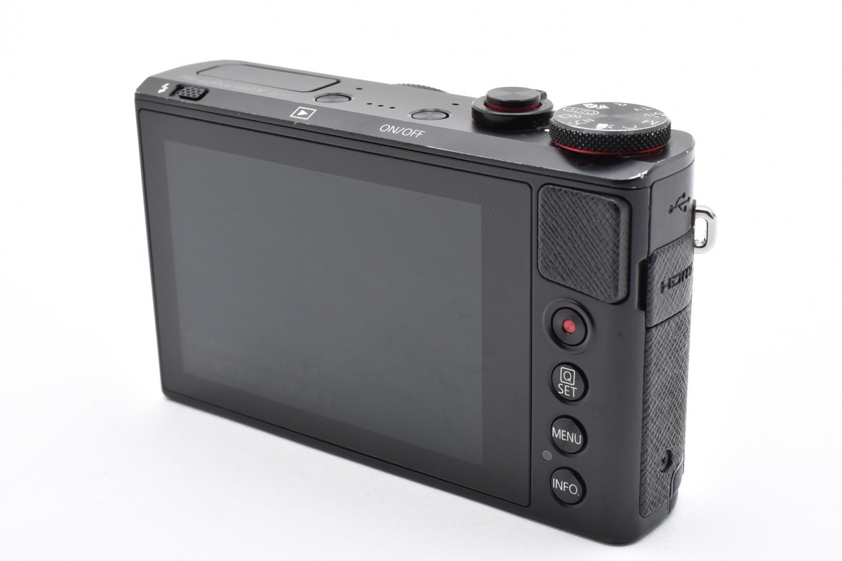 Canon PowerShot G9X Black 20.2 MP Digital Camera From Japan Used