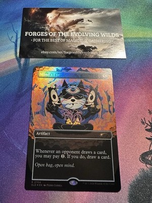 Mind's Eye Foil 2704 Secret Lair Felix the Cat: Magic Bag of Tricks