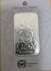 1 oz .9999 Fine Silver Odin Bar – Germania/Royal Mint