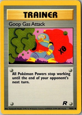 Pokemon Goop Gas Attack 78/82 Team Rocket Englisch