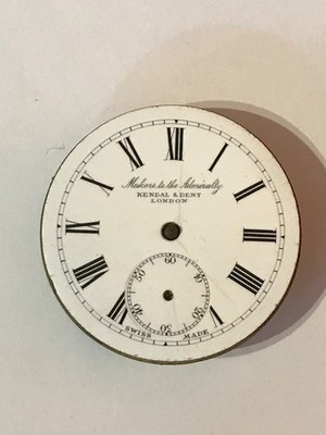 Antique Pocket Kendal & Dent Incomplete Watch  Movement Spares or Repair