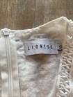 Revolve Lioness Crochet Eyelet Lace White Bell Sleeve Romper Playsuit XS — photo 3