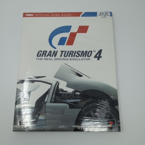 Gran Turismo 4 Prima Official Game Guide PARTIAL SEAL! SEE PICS!