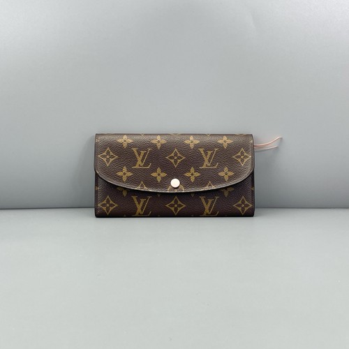 Louis Vuitton Emilie Wallet 'Brown Monogram Canvas' Women#RI0SK