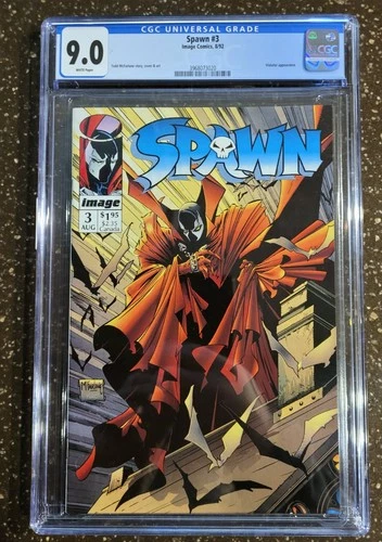1992 Image Spawn #3 CGC Graded 9.0 Very Fine/Near Mint - Violator Appearance