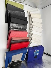 Large Lot Office Binders Folders Expanding File Case School Storage Used