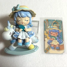 FLORA Designer Toy Figure Card 日本製 未使用 画像の物