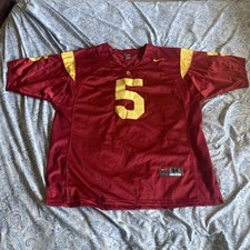 Authentic Reggie Bush Nike USC Trojans Home J...