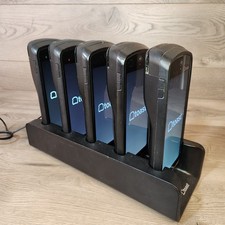 Lot of 5 Toast Go 2 Handheld POS Tablets TG200 with DTC200 Charging Dock