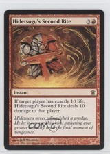 Hidetsugu's Second Rite Magic: Saviors of Kamigawa #102 2005