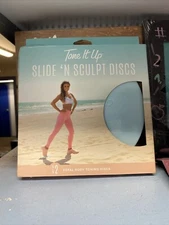 Tone It Up Slide N Sculpt - 2 Discs Total Body Toning Discs