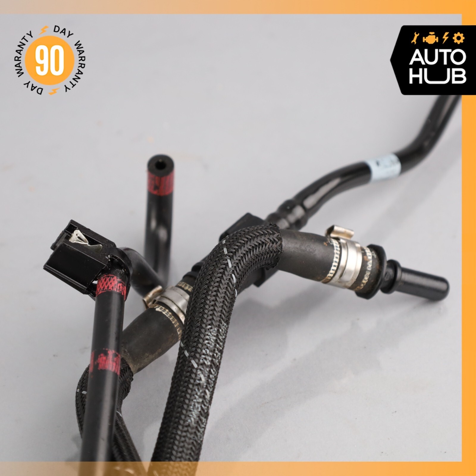 15-18 Bentley Flying Spur GT 4.0L Engine Pressure Vacuum Hose Line w/ Valve OEM