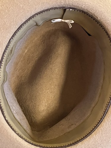Macks Hat Beige Fedora - Picture 5 of 6