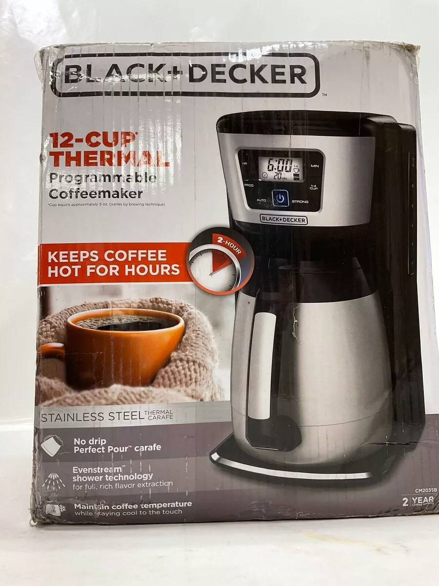 Black & Decker 12-cup Thermal Coffee Maker, Coffee Makers