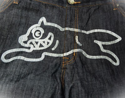 BBC ICE CREAM Indigo #RUNNINGDOG DENIM Size 40 #ICECREAM