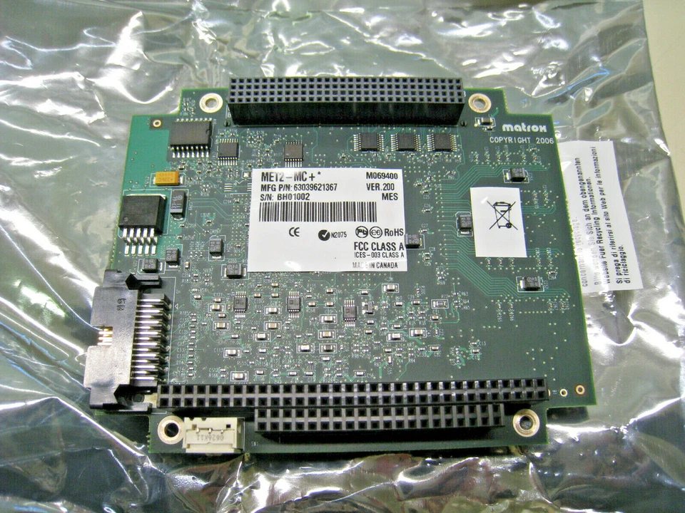 Nueva tarjeta Matox MET2-MC+ Meteor II Meteor 2 MC PC/104 Plus PC/104+ Frame Grabber Foto 2 de 4