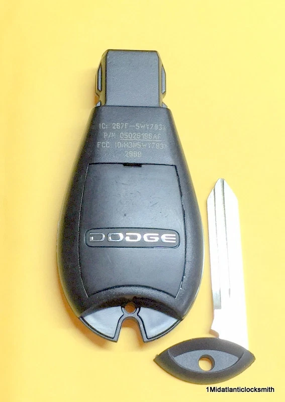 OEM DODGE RAM 1500 2500 GRAN CARAVANA VIAJE MANDO A DISTANCIA SIN LLAVE FOBIK 05026196 Foto 2 de 2