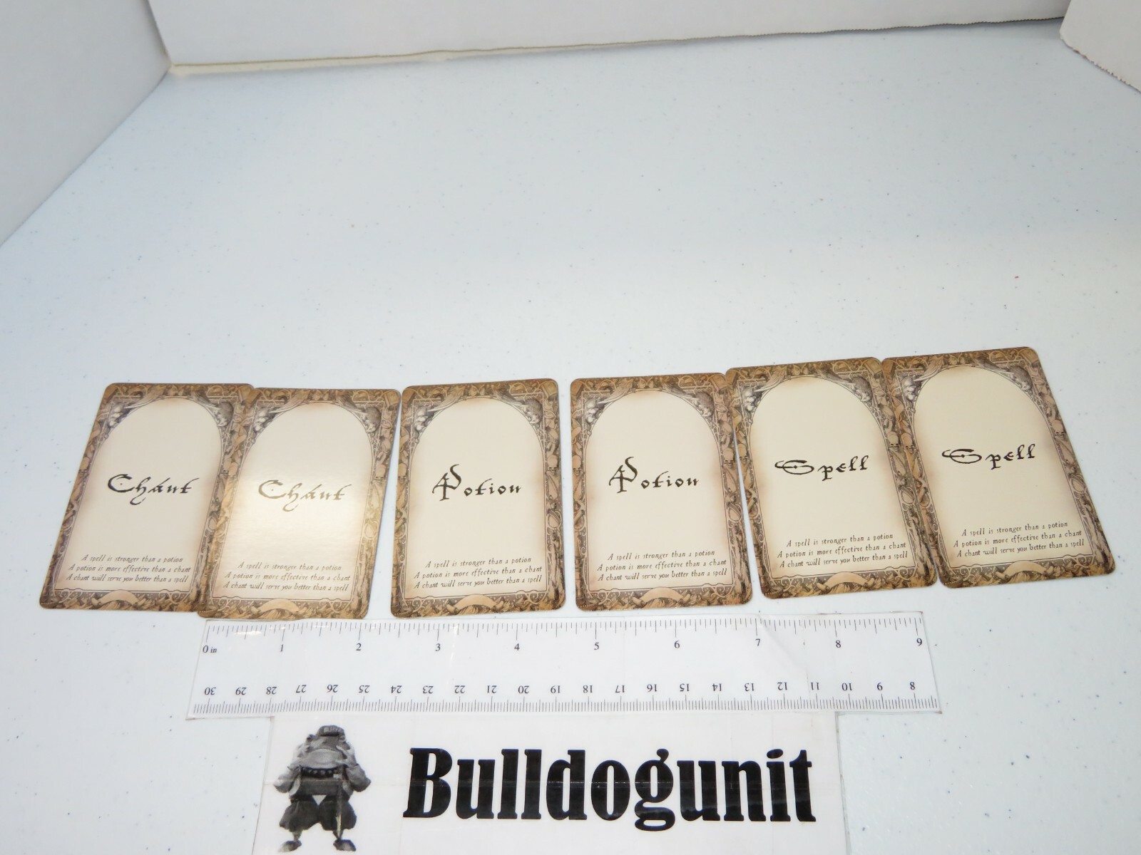 2007 Wizardology Board Game Lot 6 Magical Duel Cards Replacement Part Only eBay