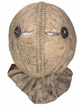 Trick r Treat "Sam" Burlap Latex Mask Halloween Trick or Treat Studios