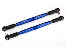 Traxxas 7748X Toe links, X-Maxx, Blue-anodized Aluminum Tubes 157mm TRA7748X