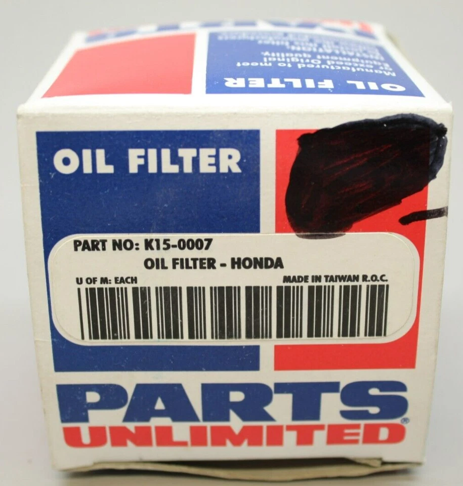 零件无限发动机油过滤器带 3 O 环 | 适合本田 | K15-0007 — 第 2/2 张图片