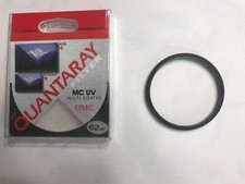 62mm Quantaray Multi-Coated UV Protection Glass Lens Filter Safety Japan 62 mm