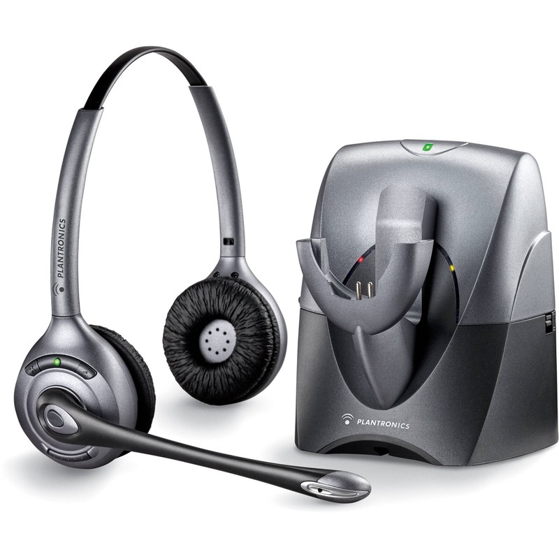 Plantronics CS361N Noise-Canceling Wireless Headset in Excellent Condition