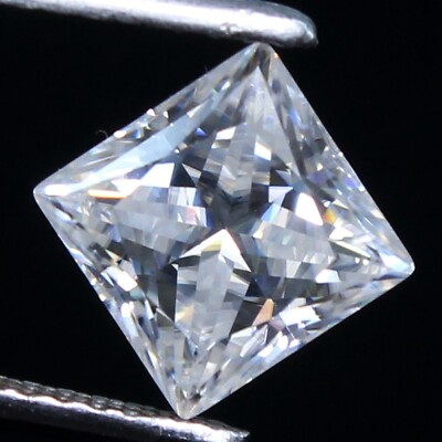 Amazing! 1.10 Ct DE Color VVS1 Brilliant Cut White 6x6 mm Princess Loose Diamond