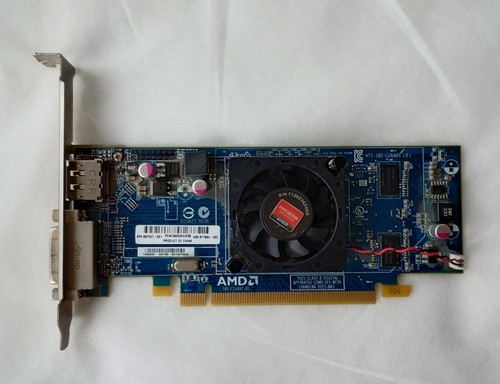 AMD Radeon HD 7450 1GB Graphics Card DVI Displayport + adapter good ...