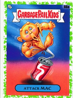 66a ATTACK MAC 2023 GPK Intergoolactic Mayhem BOOGER GREEN MAC & ME