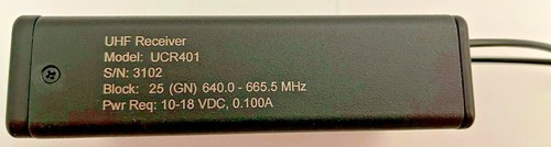 Lectrosonics UCR401 Wireless Receiver Block 25 - New, Open Box - Picture 2 of 4