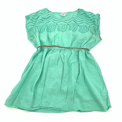 Motherhood Maternity Sleeveless Tunic Blouse Size Small Womens Bright Green  Boho | eBay