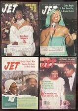 Lot Of 4 Jet Magazines ~ Gladys Knight ~ Flip Wilson ~ 1976/ 79/85/89