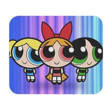 POWERPUFF GIRLS INSPIRED D2 CUSTOM MOUSE PAD DESK MAT HOME OFFICE SCHOOL GIFT