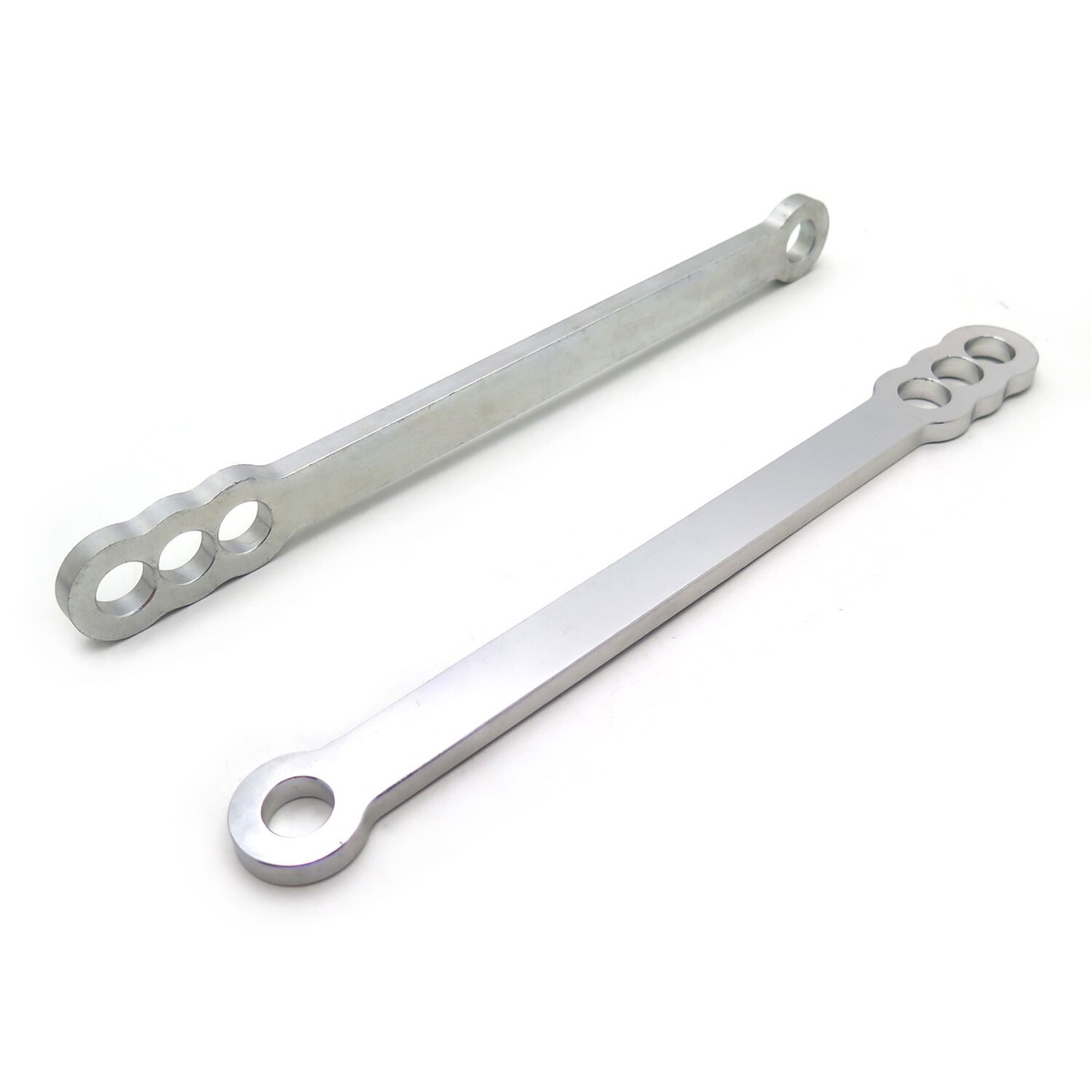 Silver Lowering Links For Kawasaki 03-12 ZX-6R ZX-6RR ZX600 02-05